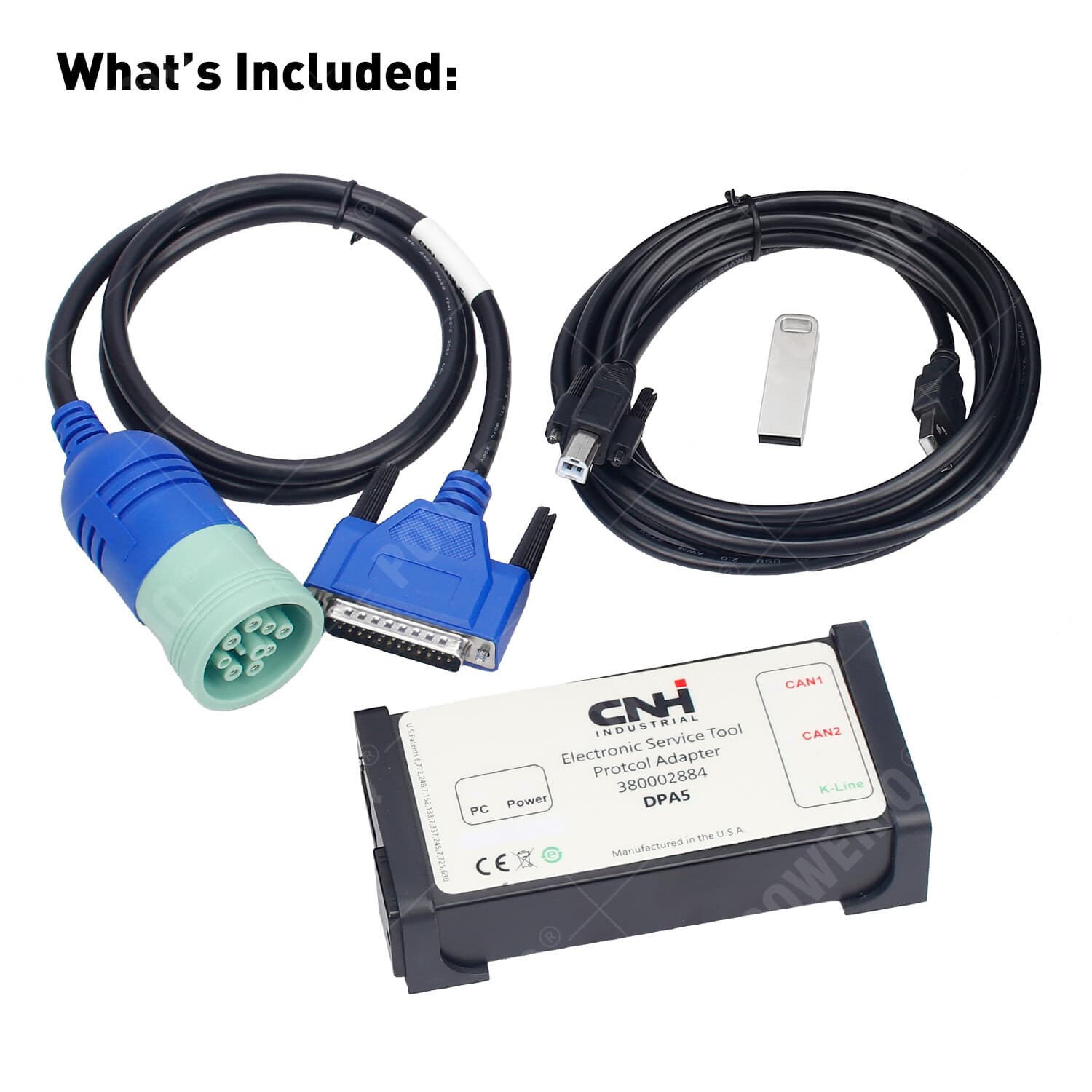 CNH DPA5 Diagnostic Kit CNH EST New Holland Electronic Service Tool V8.6 soft US 2