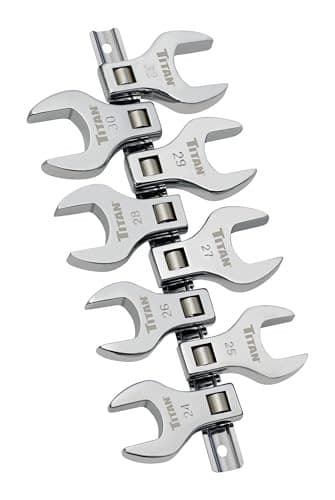  17678 8-Piece Metric Jumbo Crowfoot 8pc Metric, 24 - 32mm 1/2-Inch Drive 2