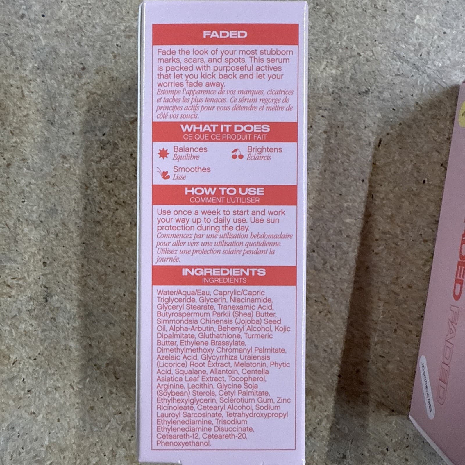 6 Pack- Faded Topicals Brightening -Clearing Serum 15 ml ORIGINAL-From 🇺🇸 New 4