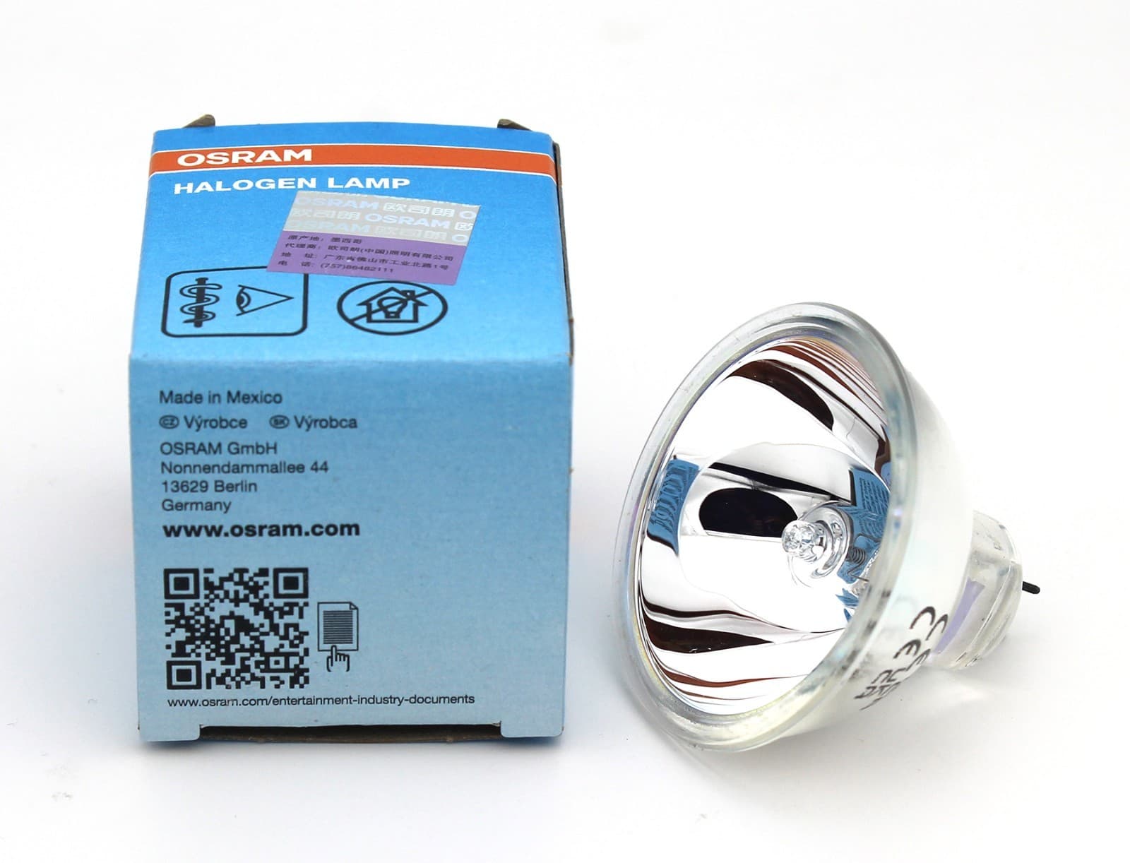 OSRAM HLX 64627 EFP 12V 100W GZ6.35 Xenophot optic light lamps for microscope 2