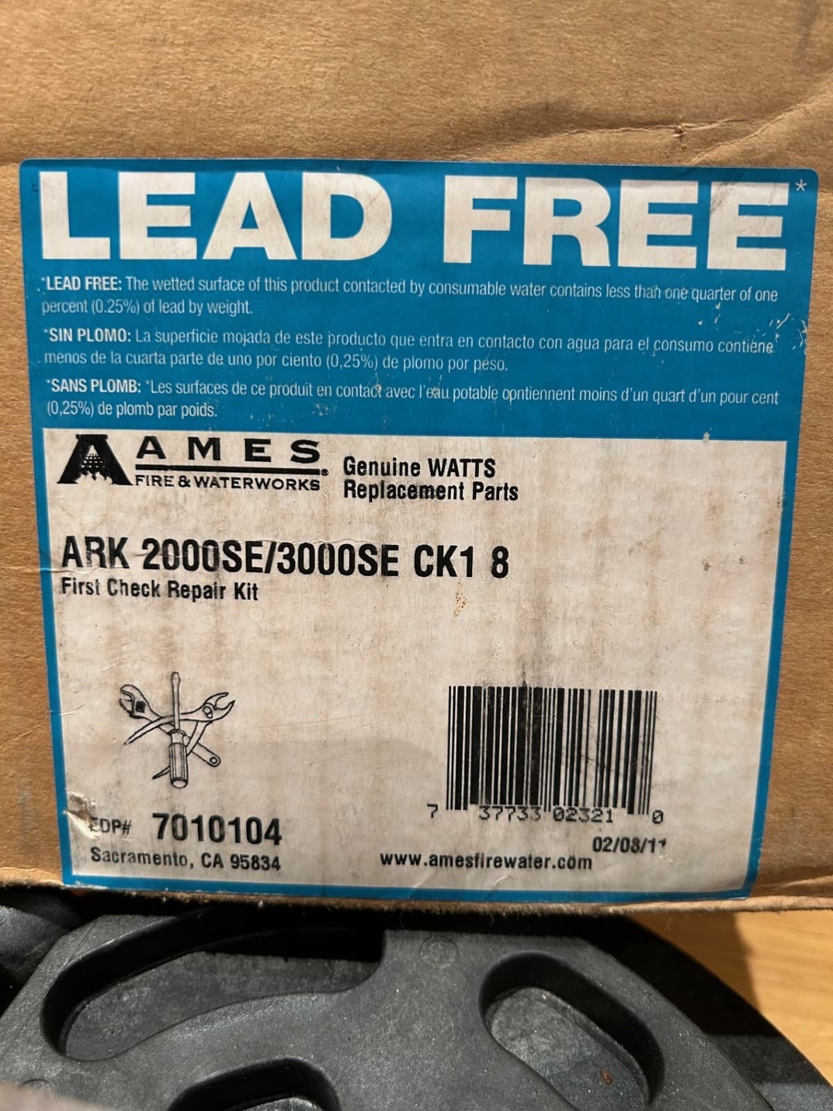 Ames 7010104 First Check Repair Kit Watts 0888821 for various devices 2