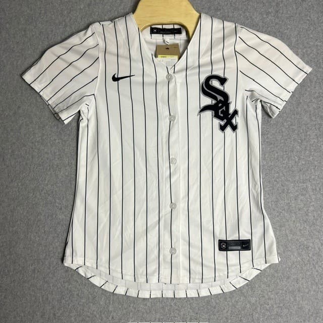 NWT $155 Nike Chicago White Sox MLB Women's Home Baseball Jersey Size Small