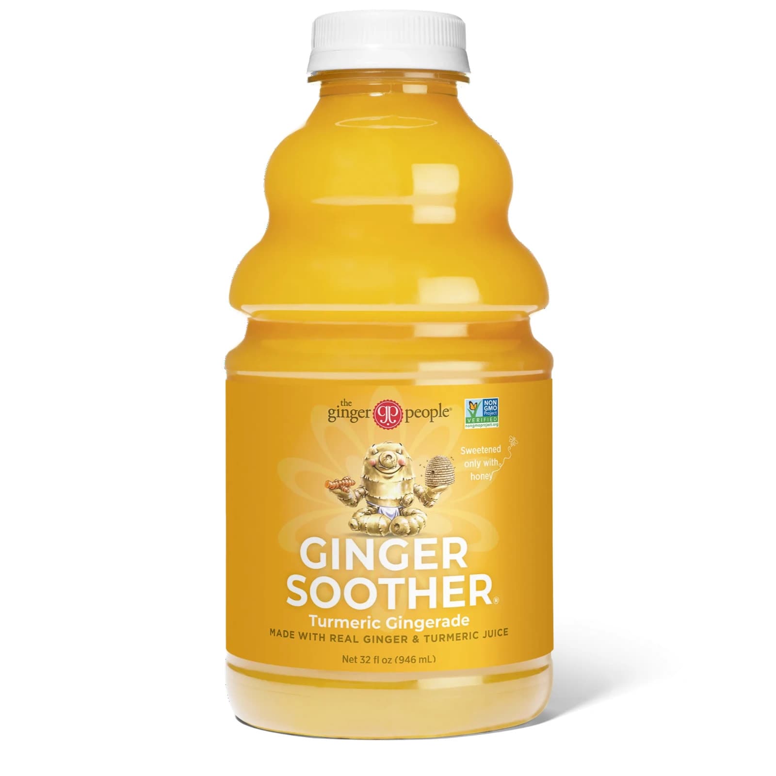 (2 pack)The Ginger People-Ginger soother Juice drink With Turmeric-32 fl oz... 2