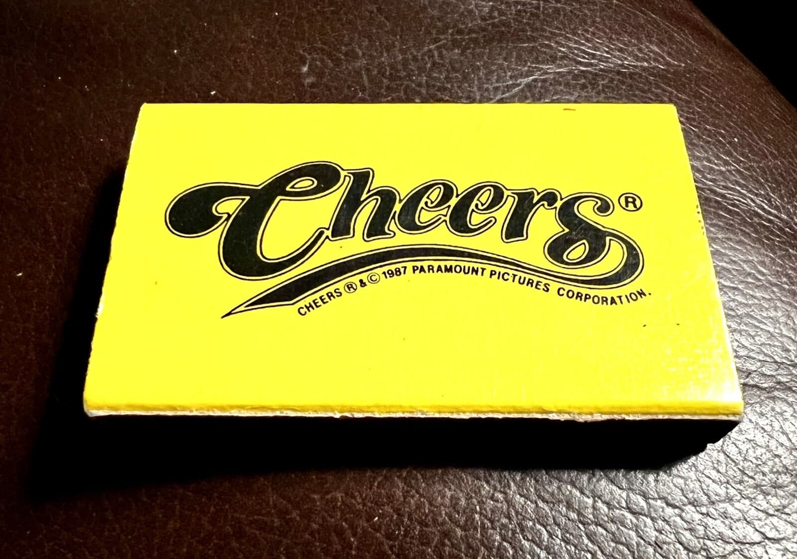Cheers! Bull & Finch Pub, Boston, MA - Full Unstruck Matchbook 4