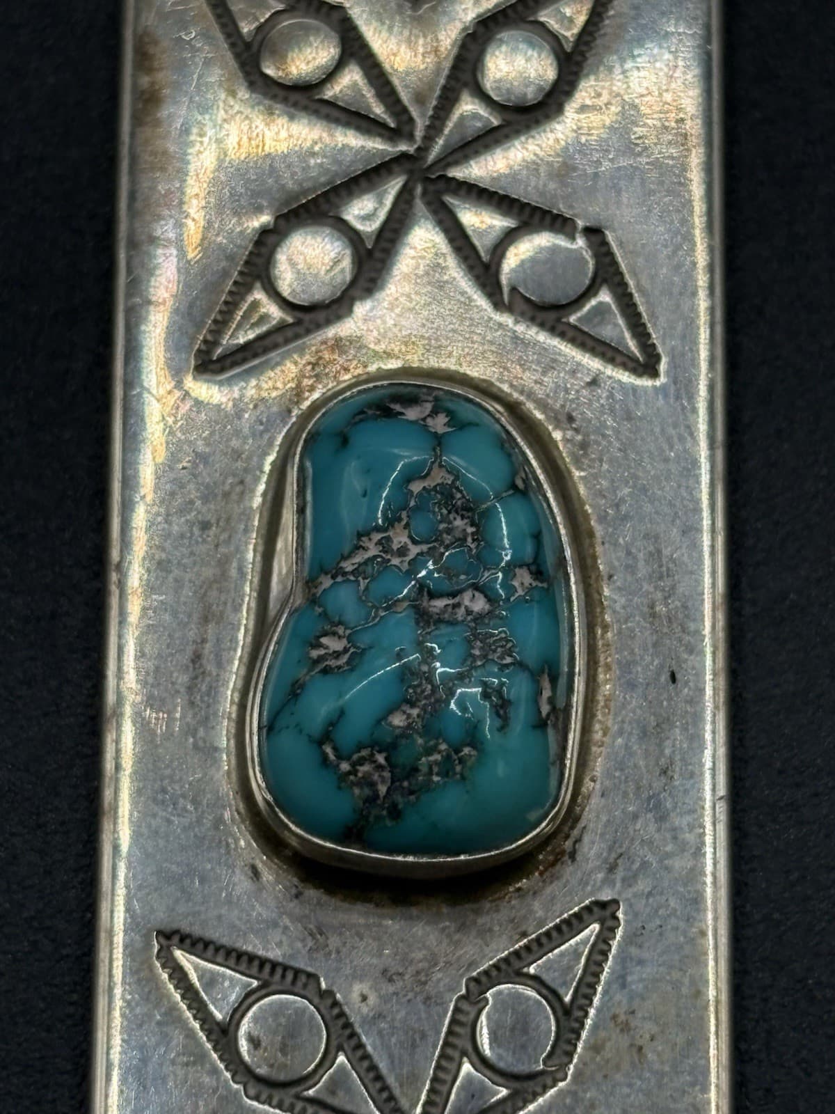 Vintage Cherokee Native American Turquoise Letter Opener 80 Grams X15 3