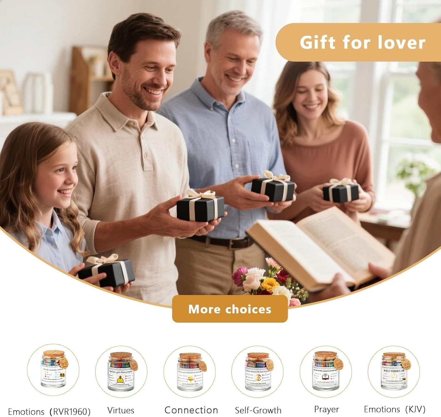 Prayer Jar, Bible Verse Cards, Christian Gift for Graduation 6