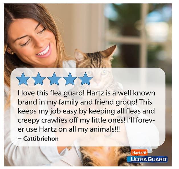 Hartz UltraGuard Topical Flea & Tick Prevention for Cats and Kittens - 3 Monthly 5