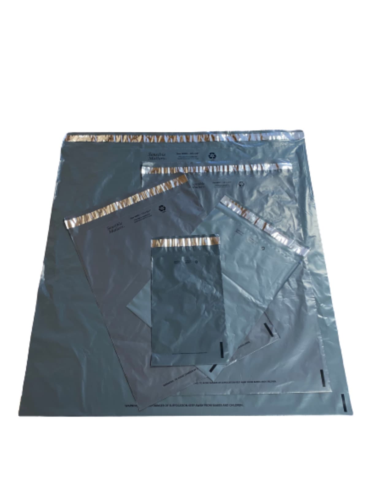 100 Bags 19x24" Eco-Friendly 100% Recycled Poly Mailer - Sensible Mailers? 2