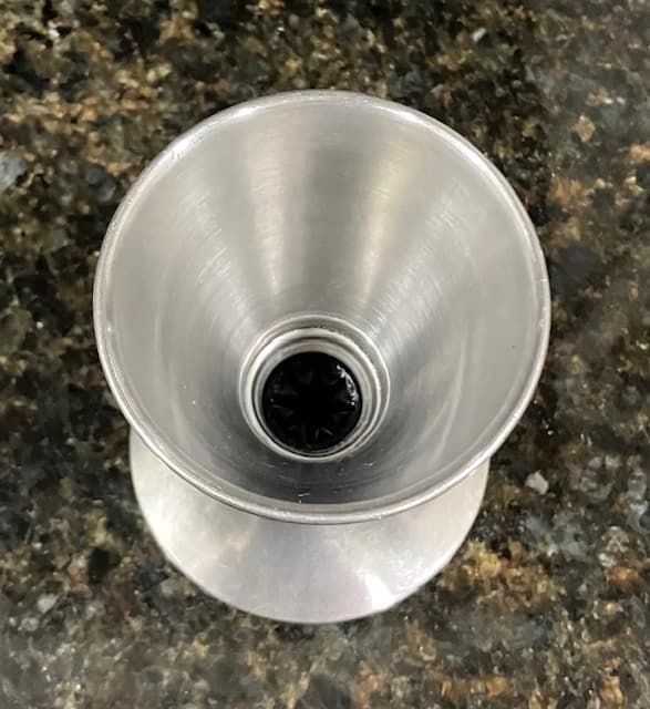 VTG 7 Classic Stainless Steel Ice Cream Sundae Paper Holder Solo MFG Chicago 4