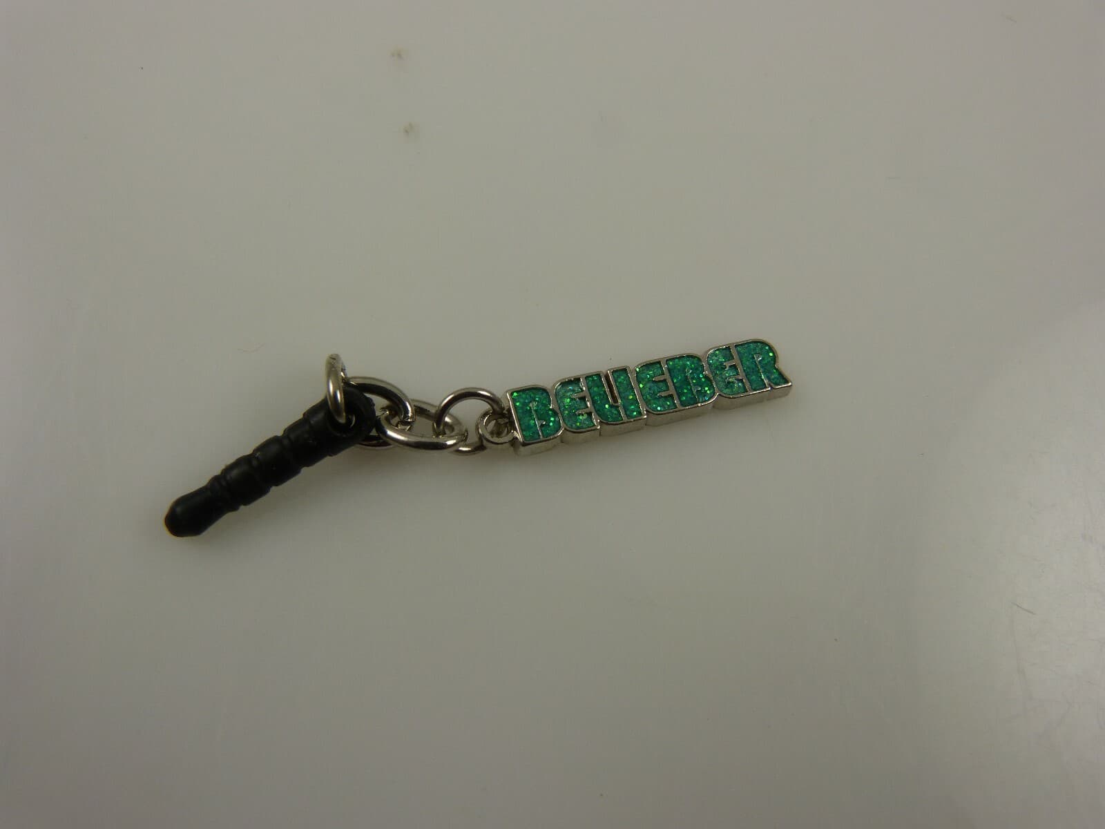 Justin Bieber J B  belieber cell phone or charm ear cap dust plug   6