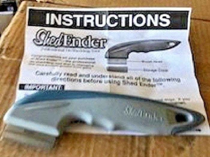 SHED ENDER As Seen on TV Professional Gentle De-Shedding Tool For Cats And Dogs 2