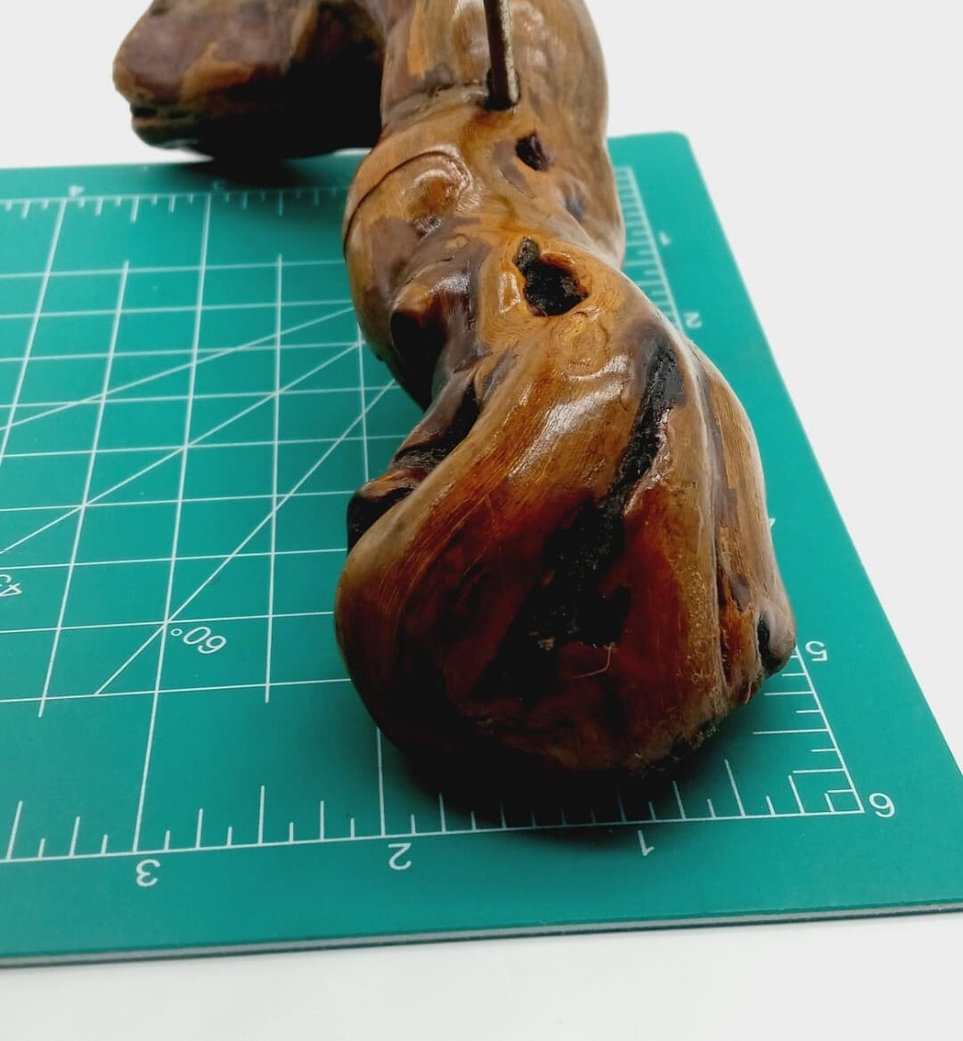 MCM Laurent Siret Rochefort Driftwood French Corkscrew Bottle Opener Wood 4