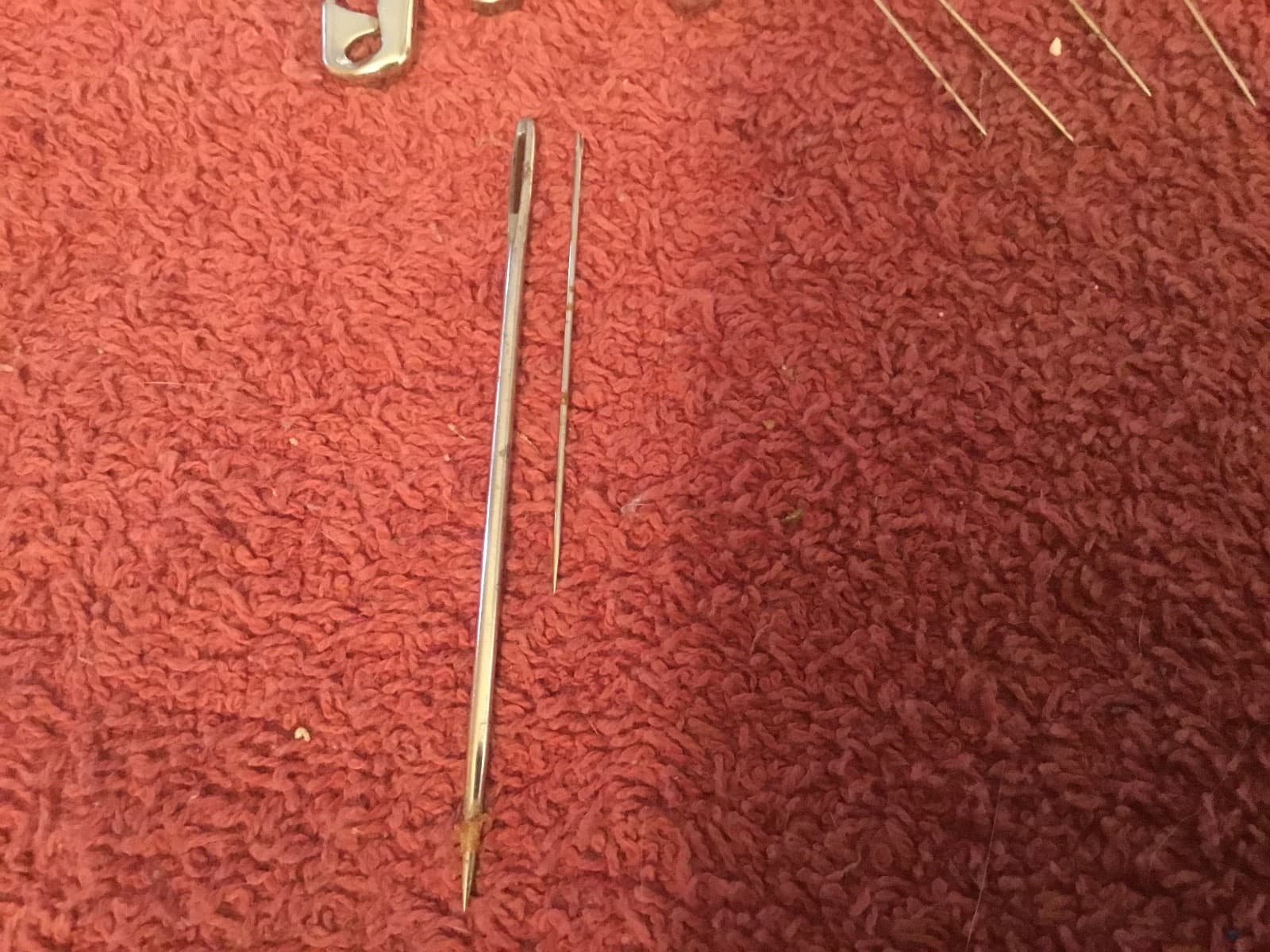Straight Pins with Ball tops 6