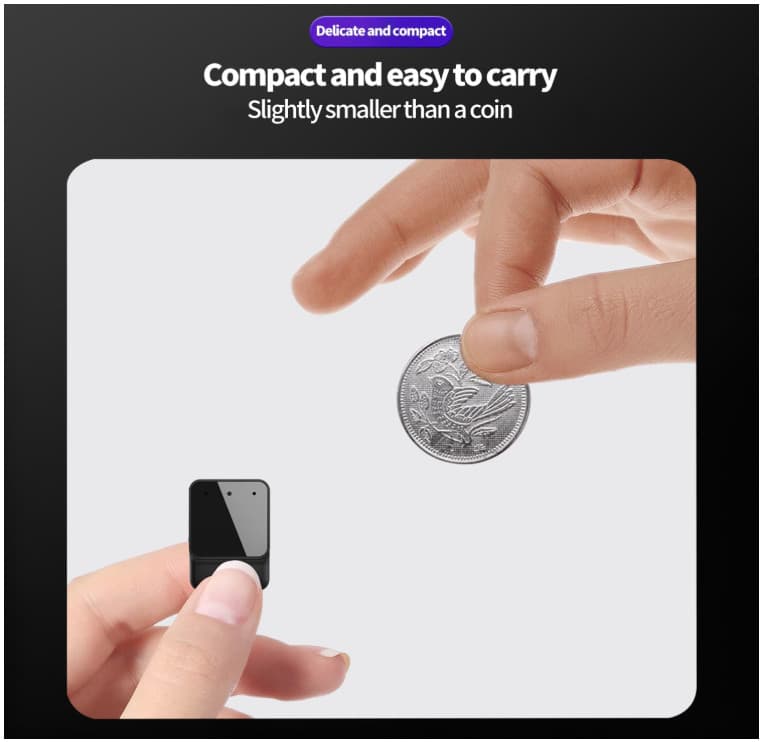 64GB Mini Voice Recorder, Voice Activated for Car, Meetings, Lecture, Interview 6