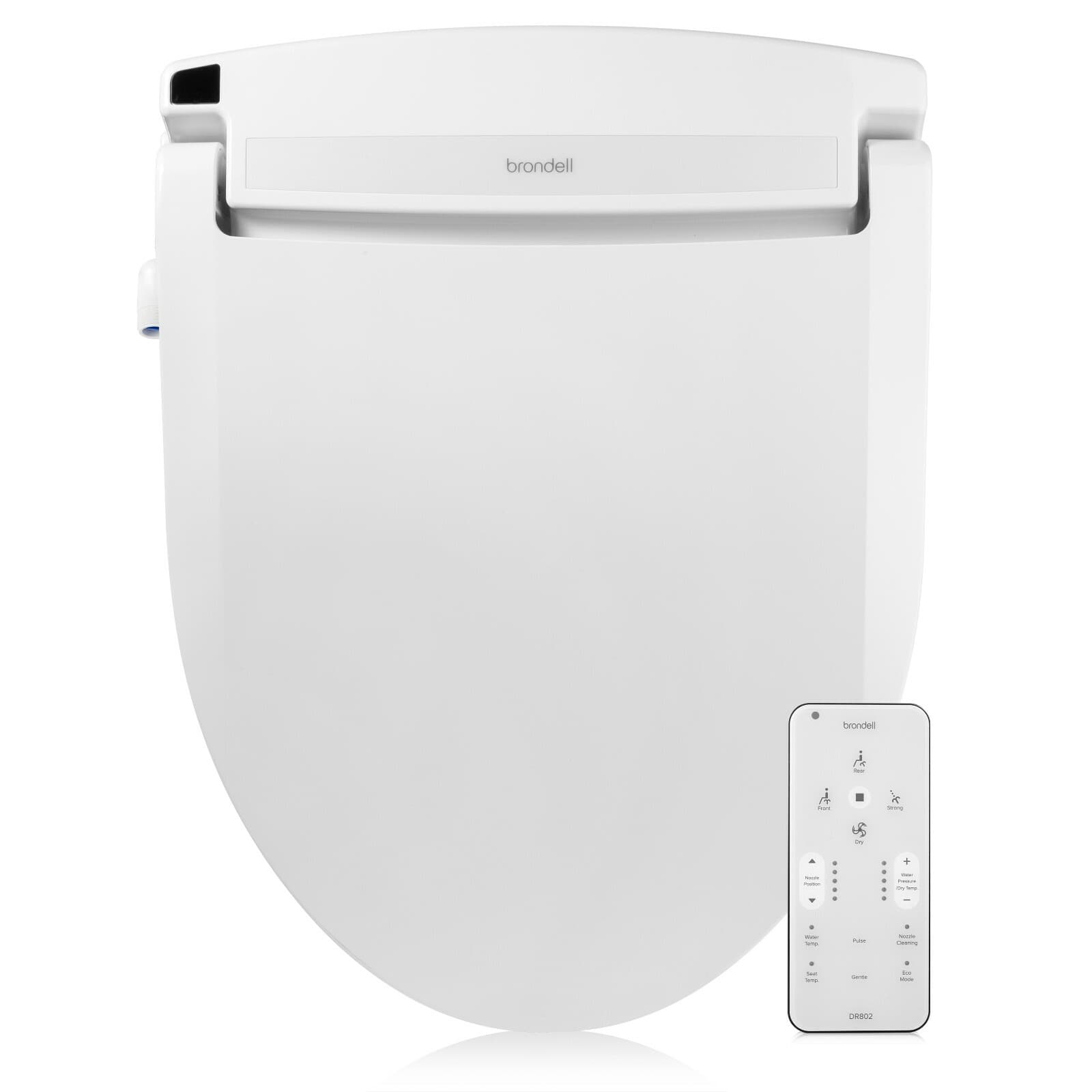 Brondell - ELONGATED DR802 Swash Bidet Seat White New 2
