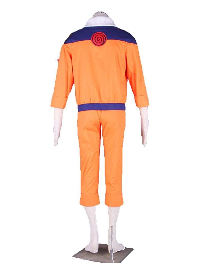 Anime Naruto Shippuden Uzumaki Hokage 1st Gen Cosplay Costume Complete Outfit 4