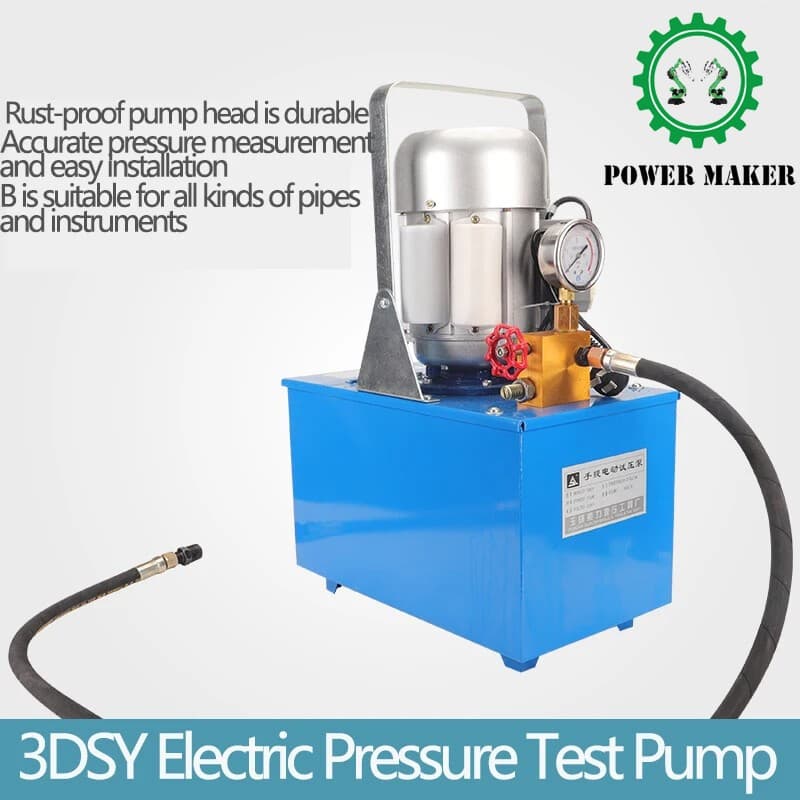 3DSY25 Pressure Pump Test Pump Portable Electric Pressure Test Pump