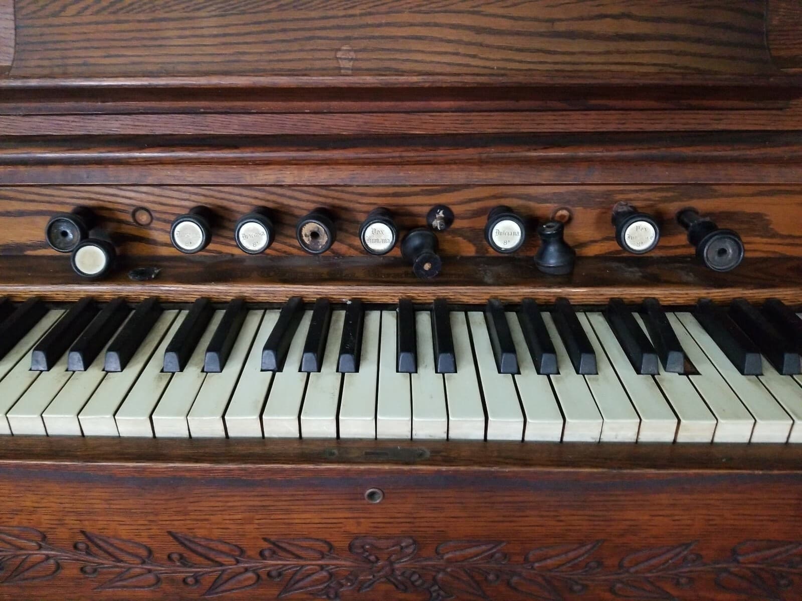 Vintage Estey Organ Co. Pedal Operated Organ - Needs Reconditioning  2