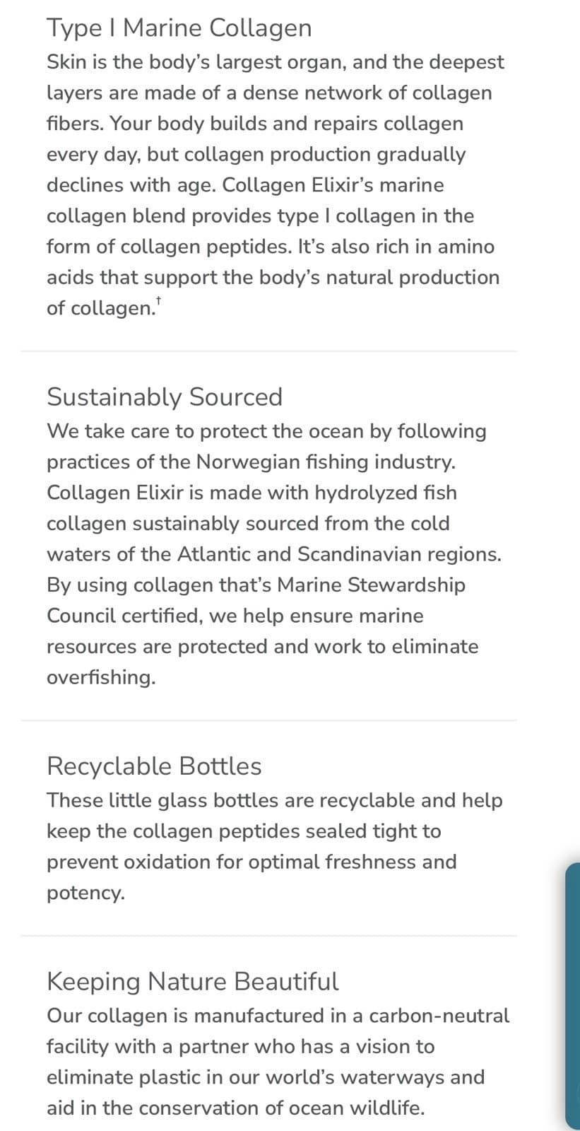 ISAGENIX Collagen Elixir Marine Collagen 10 ct Bottles 1.69 fl oz 4 Boxes 03/26 4