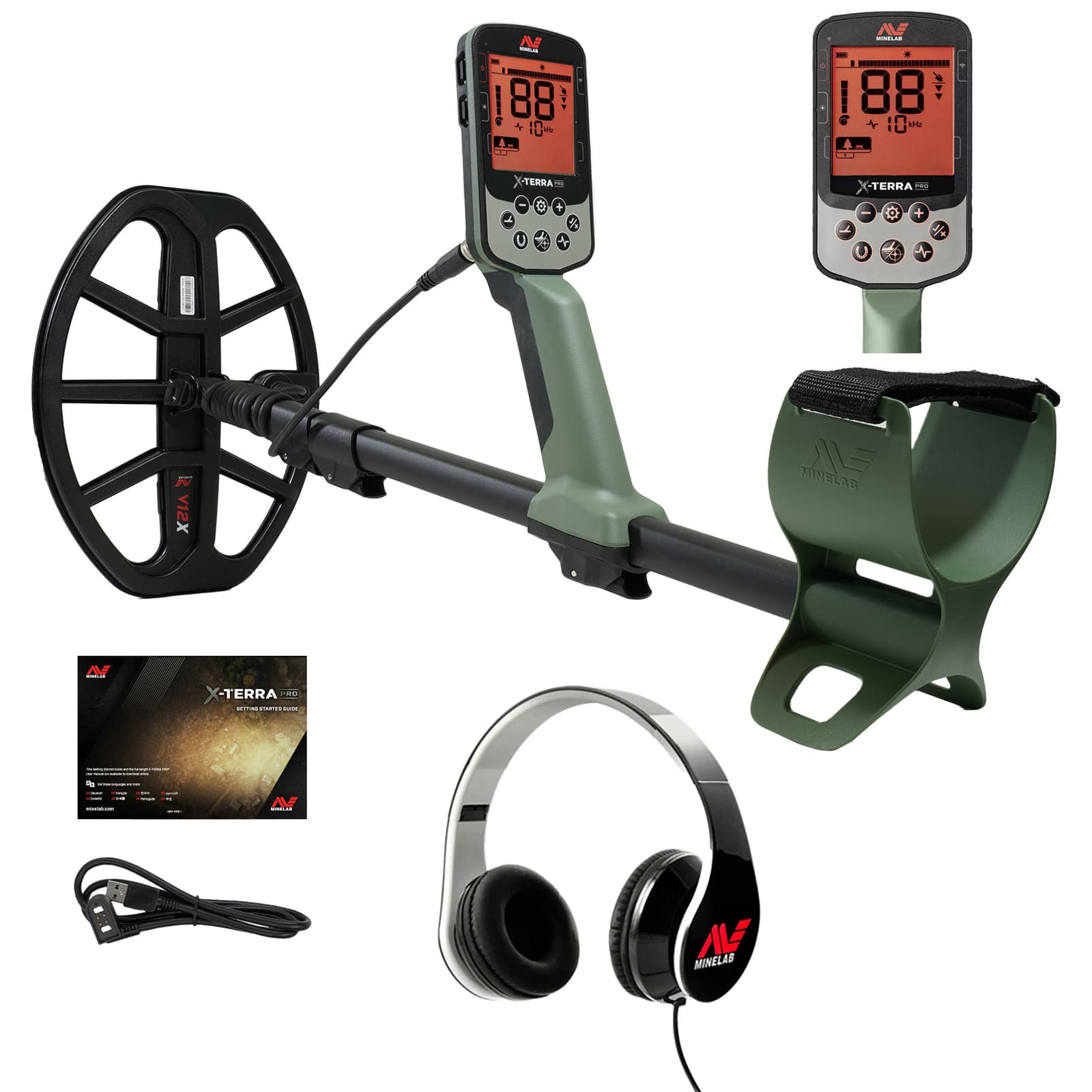 Minelab X-TERRA PRO Metal Detector and Minelab Headphones 2
