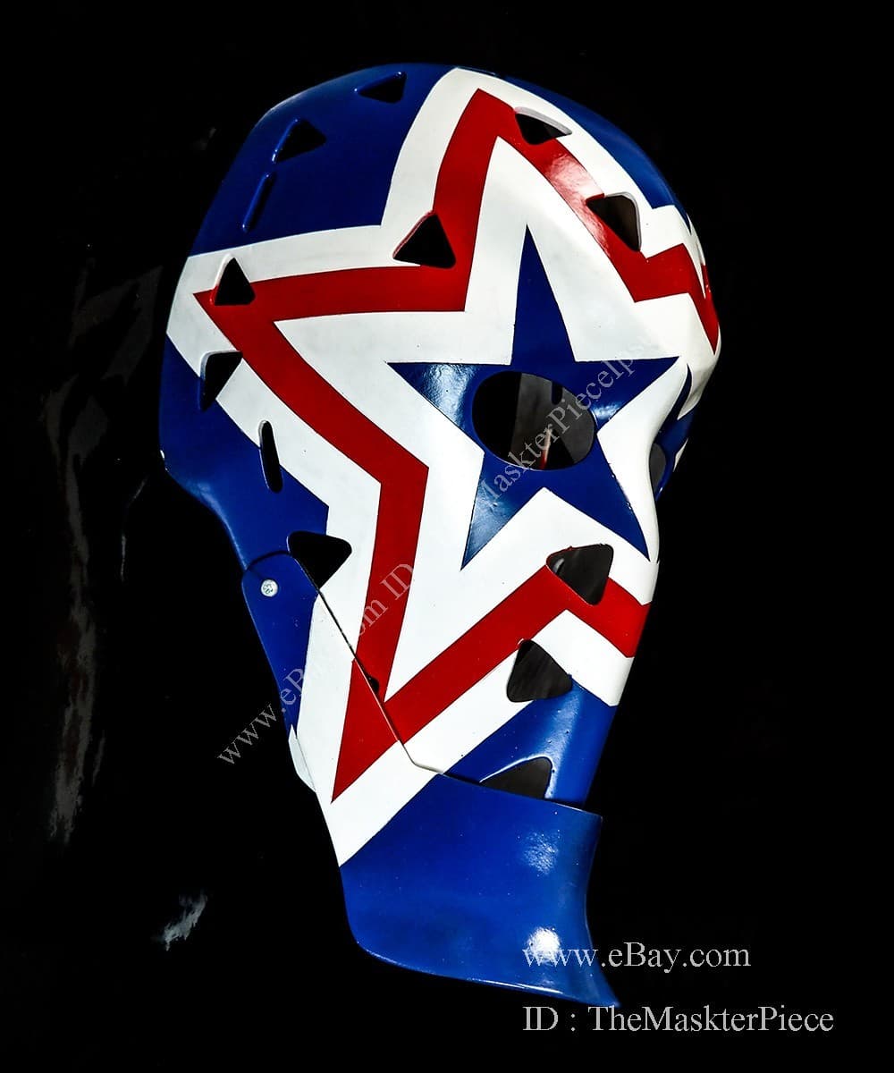 Ice Hockey Mask Goalie Helmet Wearable Home Decor Wayne Stephenson G40 5