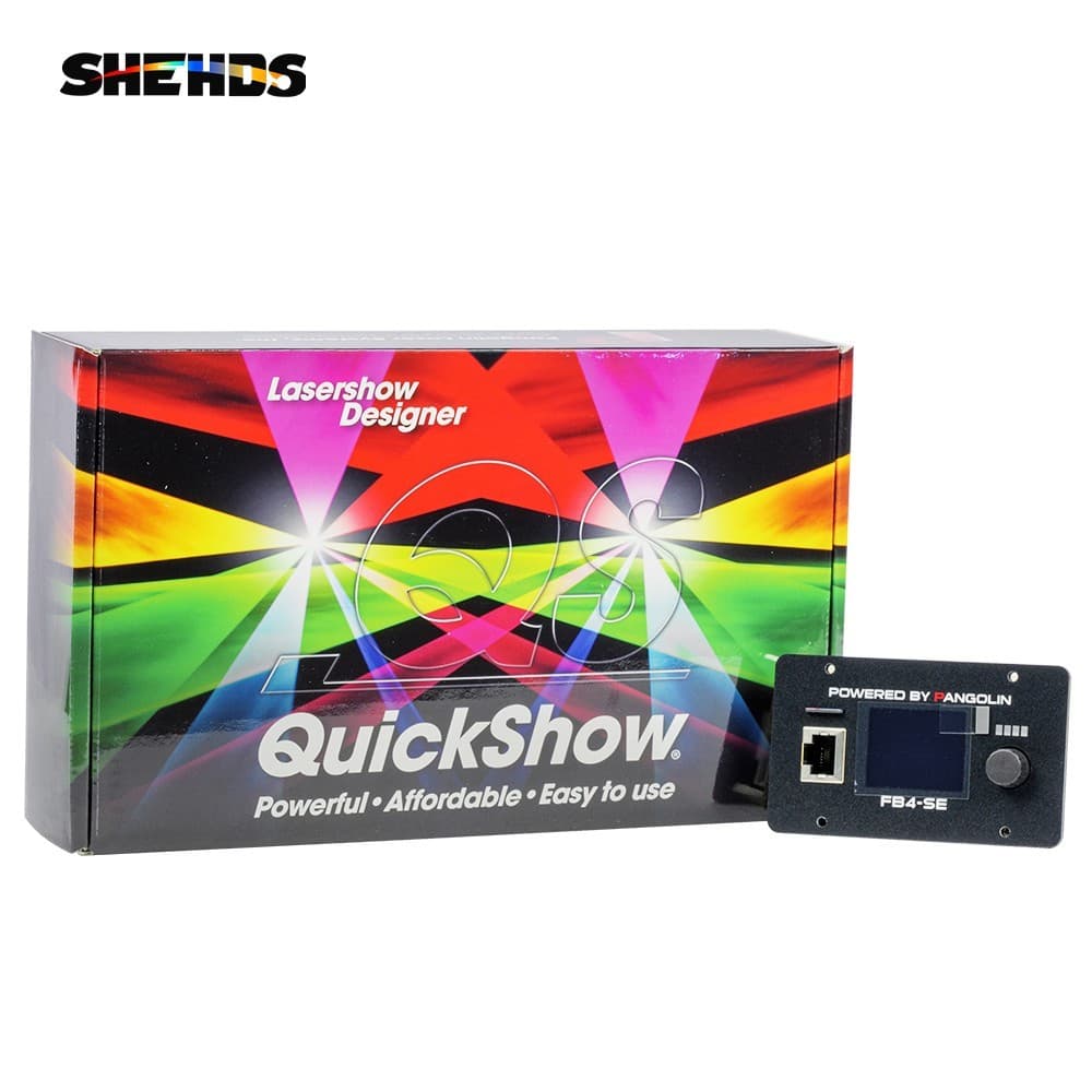 Pangolin QuickShow FB3QS/FB4 Lights Control Software Laser show Designer