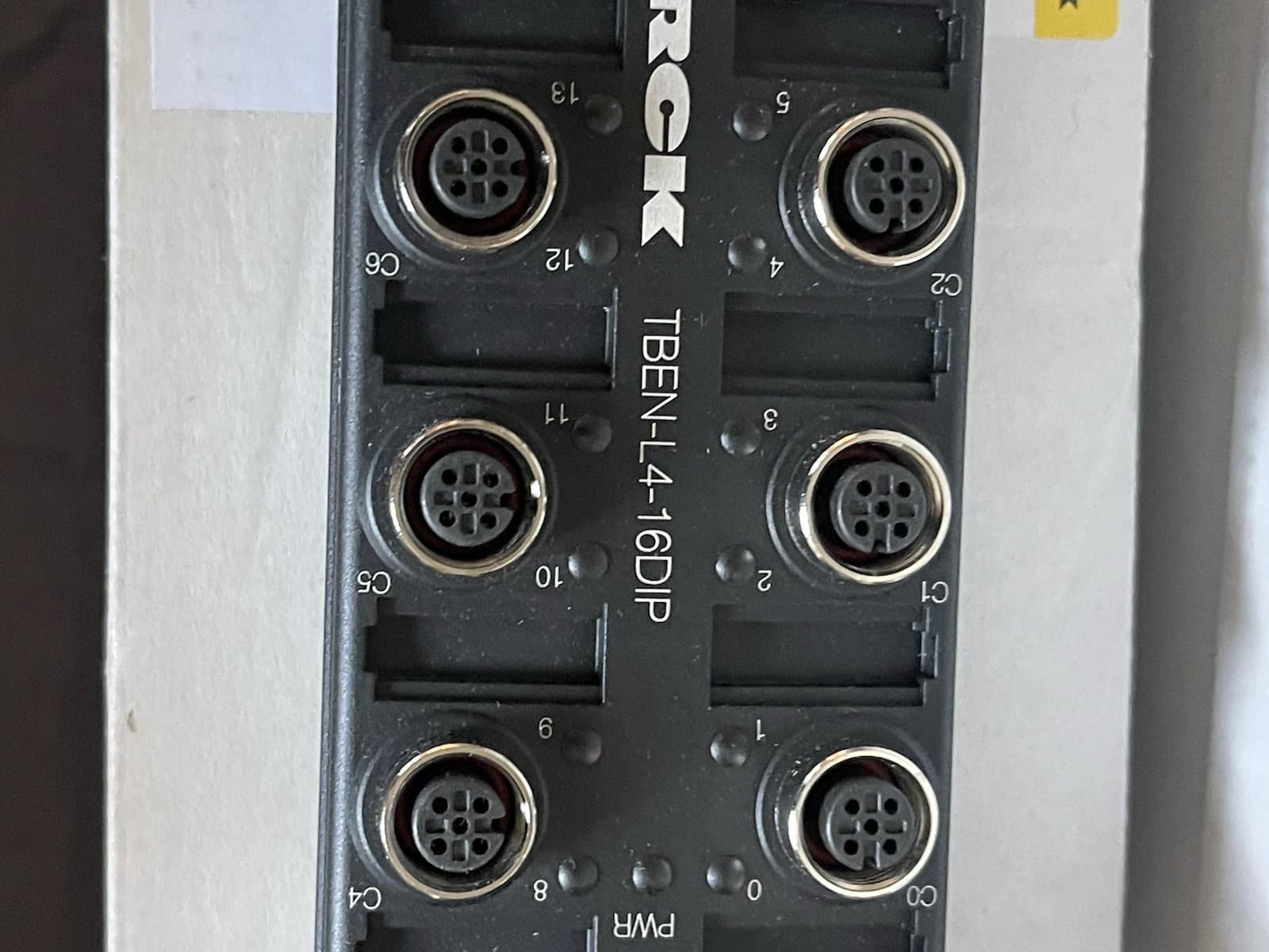 TURCK   TBEN-L4-16DIP   6814009  MULTIPROTOCOL I/O MOD FOR ETHERNET  New 2