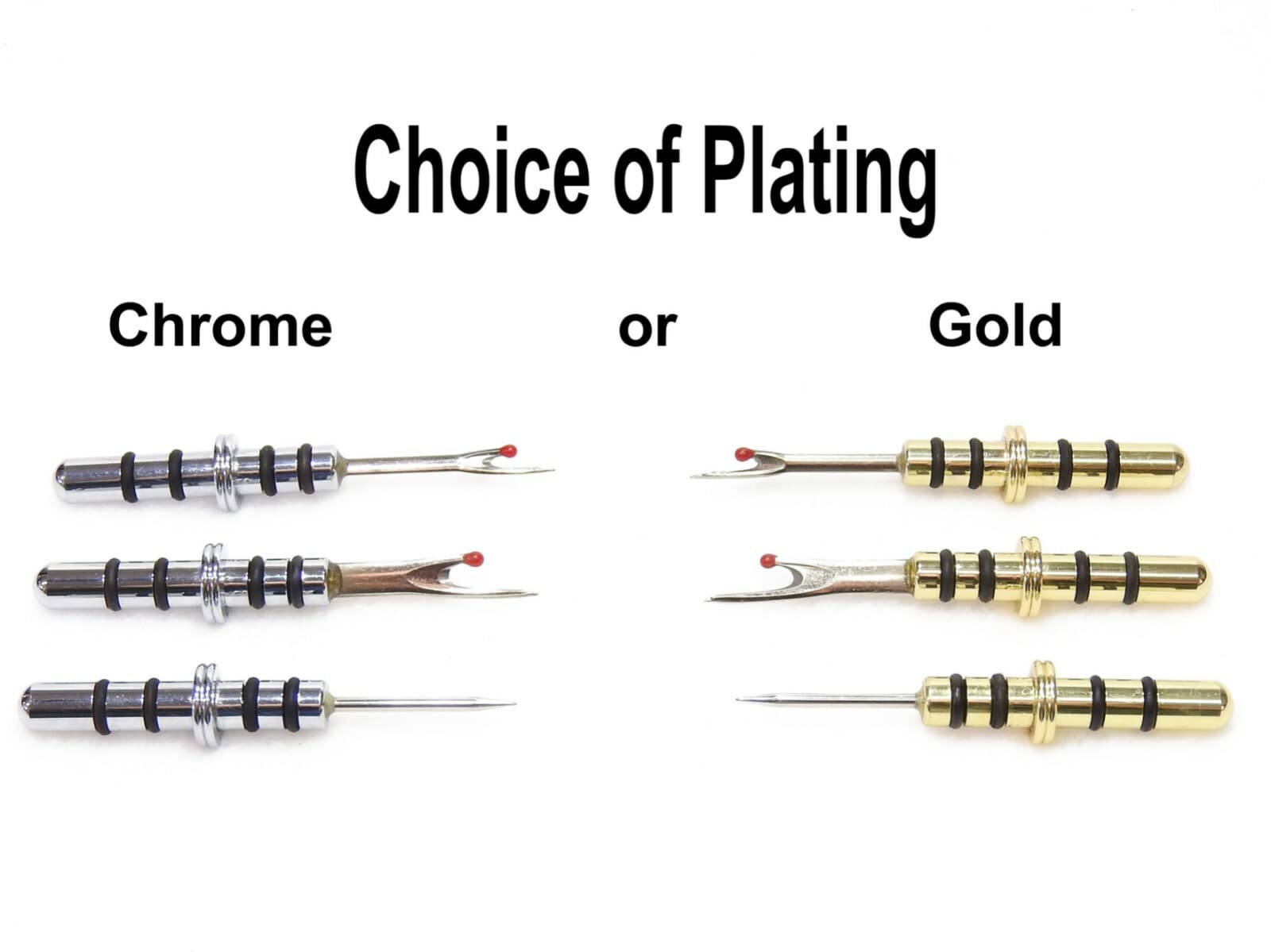 Handmade Double Seam Ripper w/Sewing Stiletto, Frog Pebble Green Crush Acrylic 5