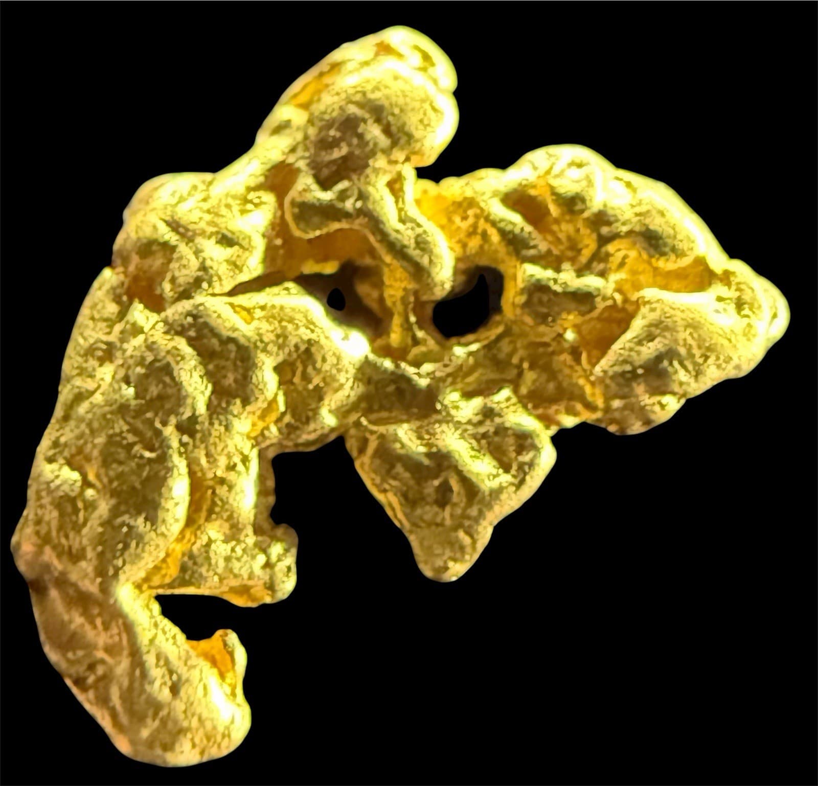 .490 GRAMS AUSTRALIAN NATURAL PURE GOLD NUGGET GENUINE (94-98% PURE) #AUSSIE107 2