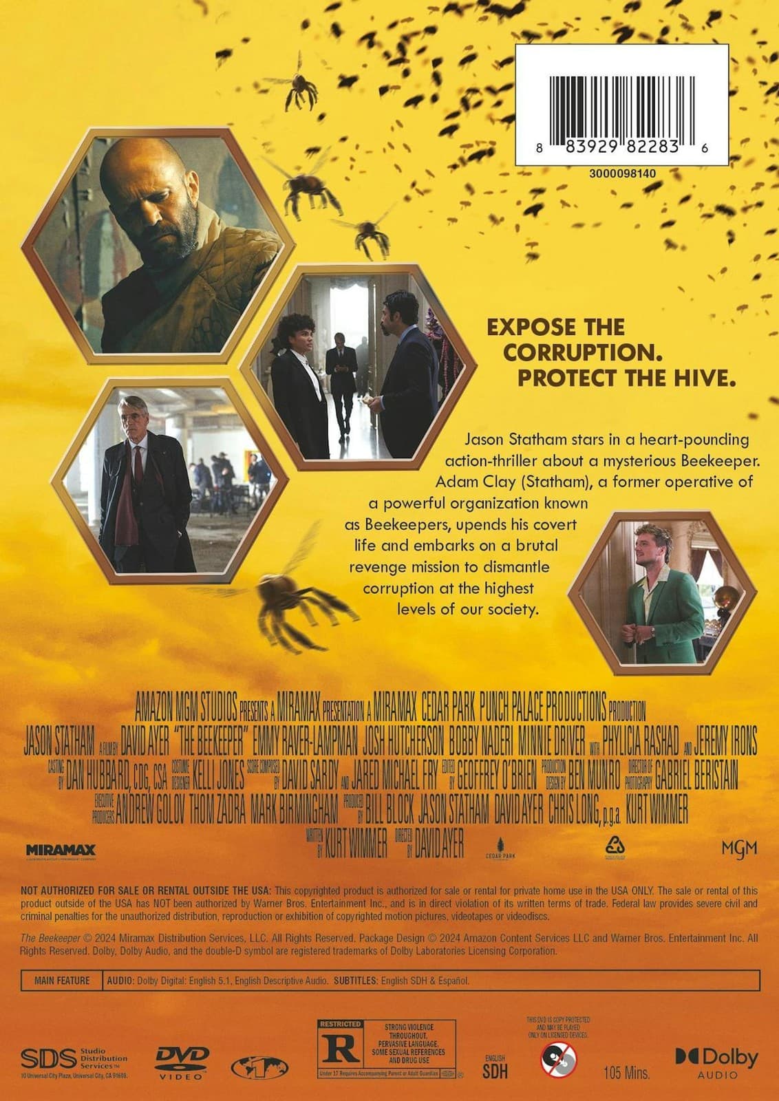 The Beekeeper DVD  NEW 4