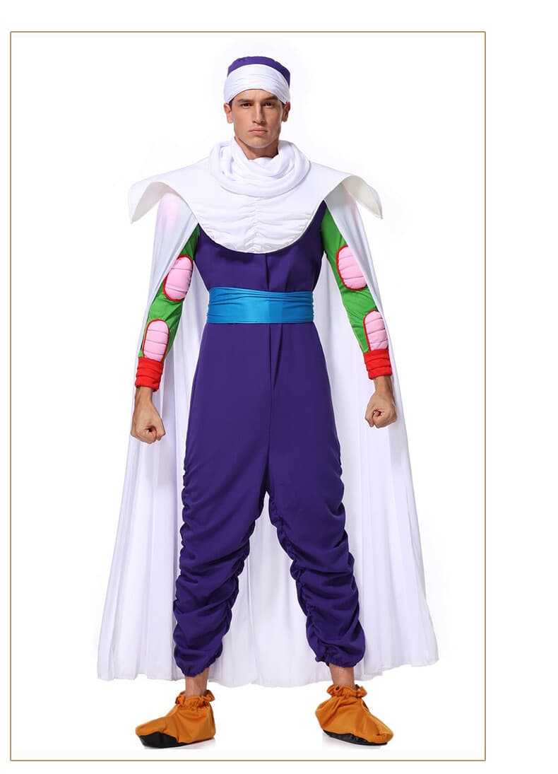 Dragon Ball Z Piccolo Adult Costume Pikkoro Junia Suit Anime Halloween Cosplay 2