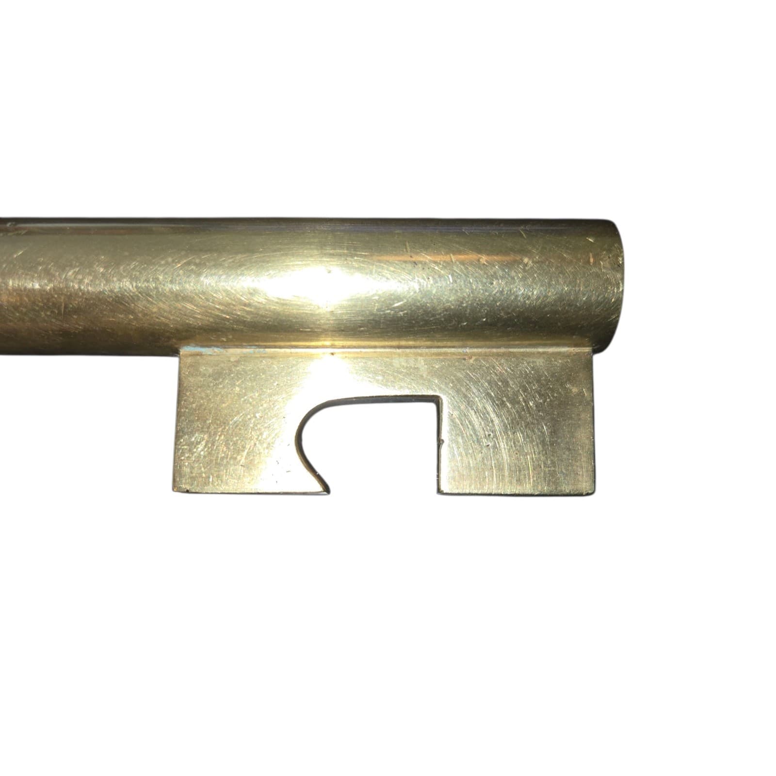 Carl Auböck Signed VTG '50's XL Brass Key Corkscrew Bottle Opener 6"X3.75"X0.75" 4