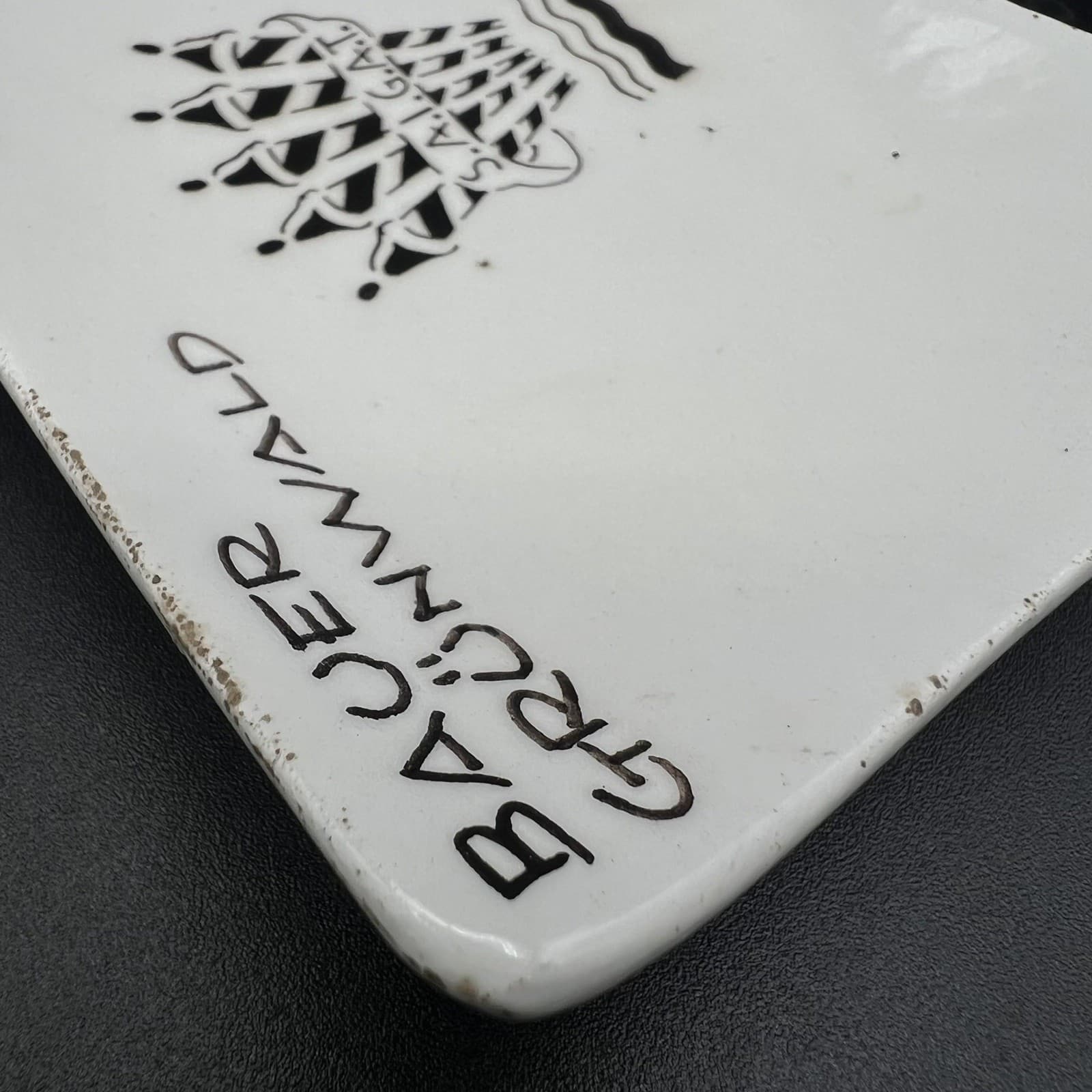 Vintage Venice Hotel Bauer Grunwald Ashtray Trinket Soap Dish Venezia Italy 4