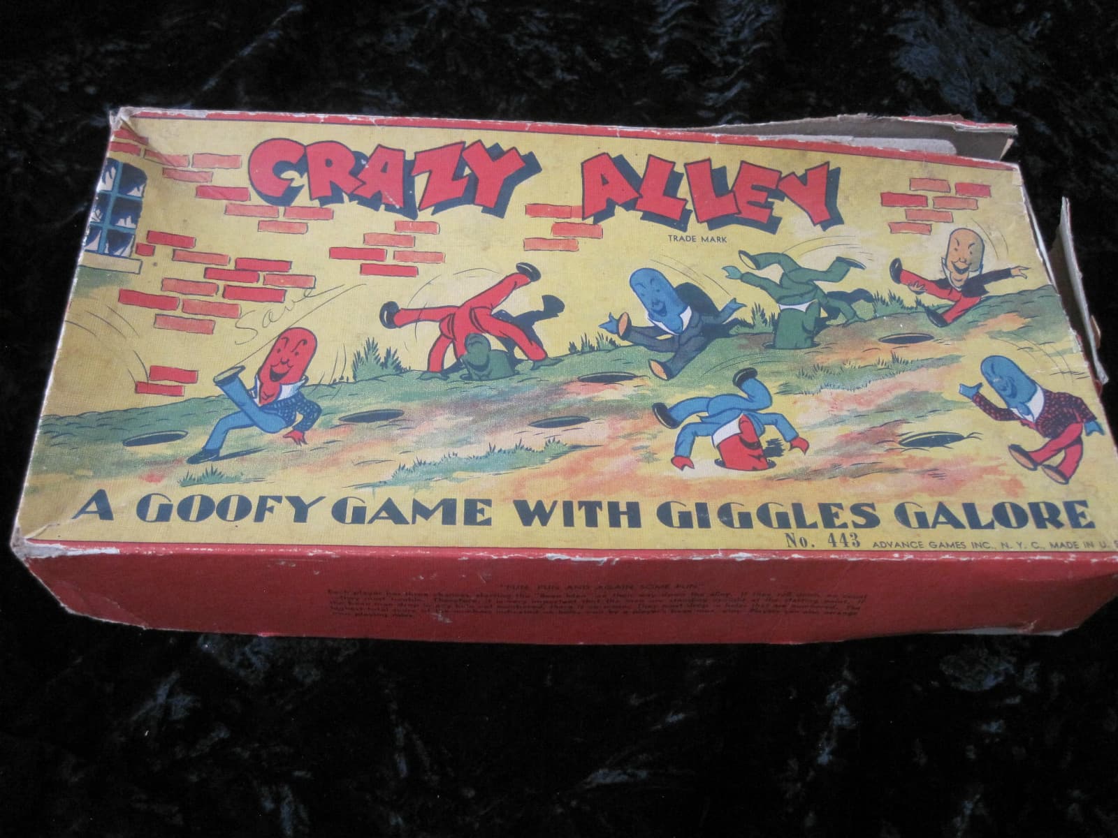 Toy Crazy Ally Goofy Game w Giggles #443 Vintage 