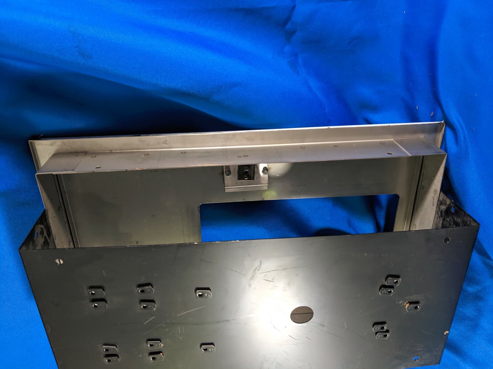 Wall Mount Base Shell for Vending Machine Dispenser Bathroom Condom Tampon VTG  6