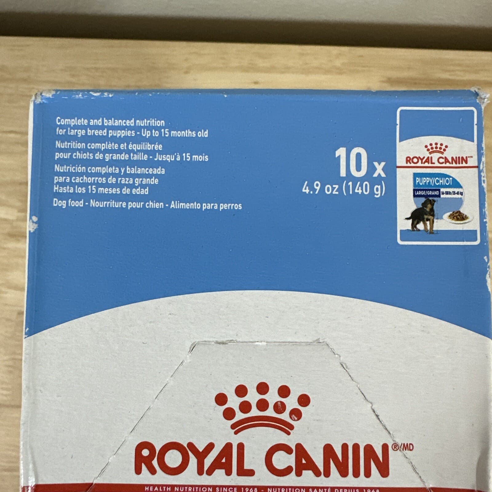 Royal Canin Size Health Nutrition Large Puppy Chunks in Gravy Wet Dog Food 4