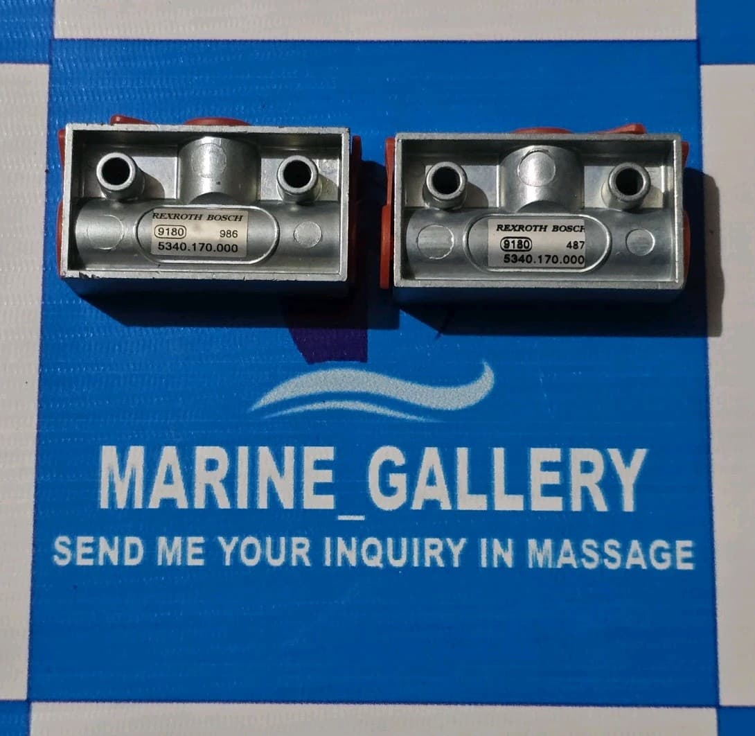 Rexroth 5340170000 ( 2 Pieces ) Rexroth Bosch Double Check Valve , New 3