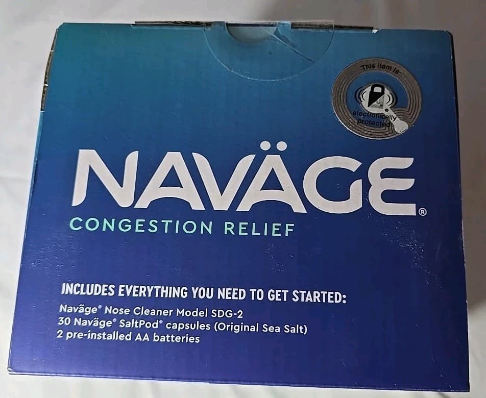 Navage Nasal Care Saline Nasal Irrigation w/Powered Suction (4224) New 6