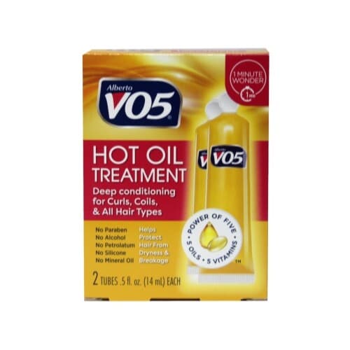 Alberto VO5 Moisturizing Hot Oil Treatment, 0.5 Ounce, 2-Count Tubes (6 Pack) 2