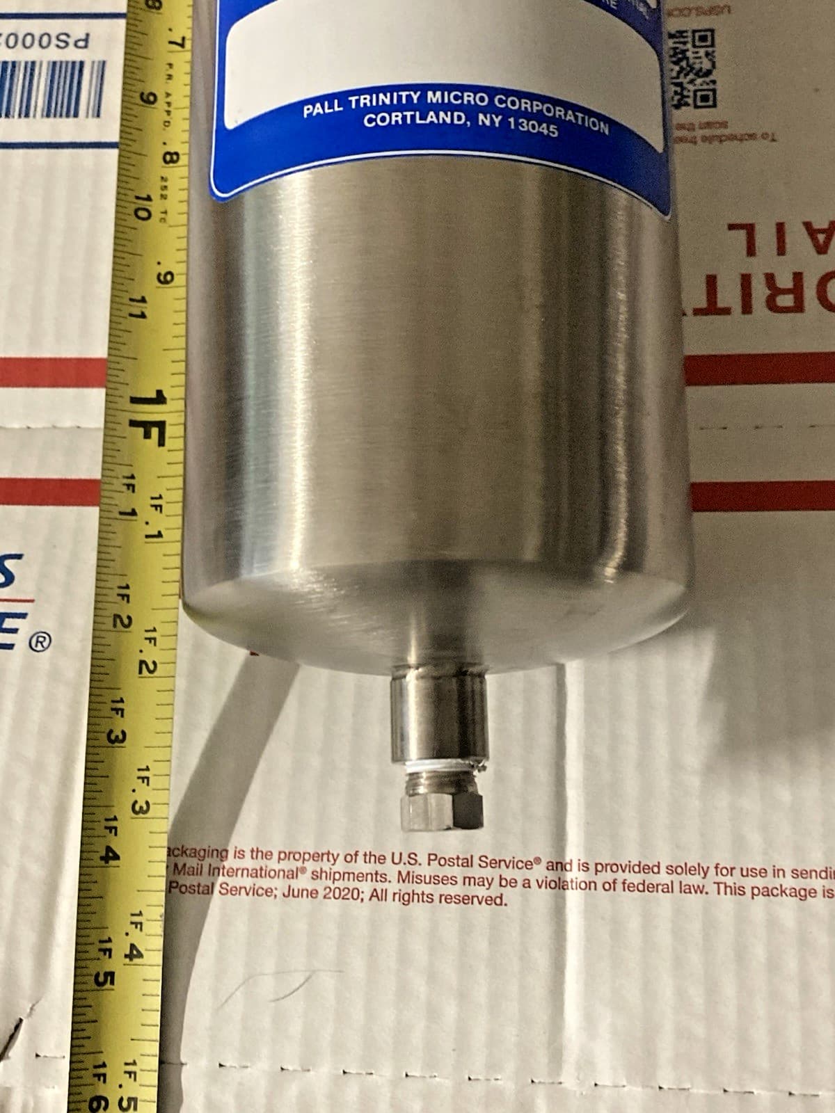 Pall Filter Housing, Stainless Steel IDL series #VCS1001G16, New old stock 4