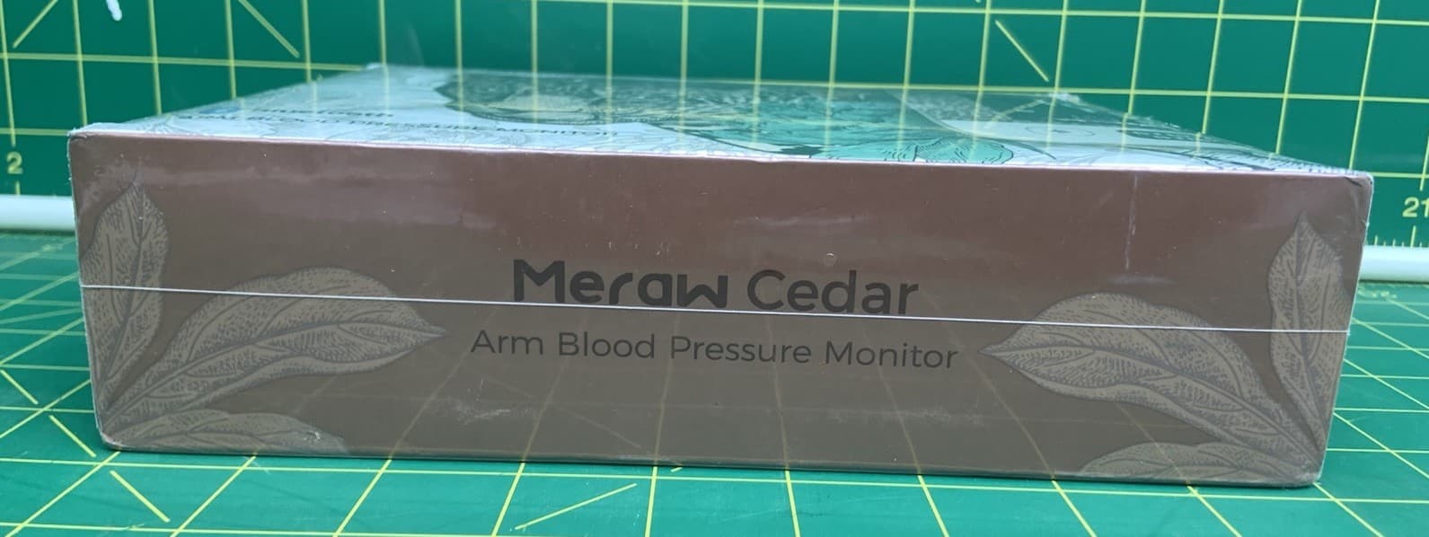 Meraw Blood Pressure Monitor Limited Edition Leopard Bluetooth App Upper Arm Cuf 6