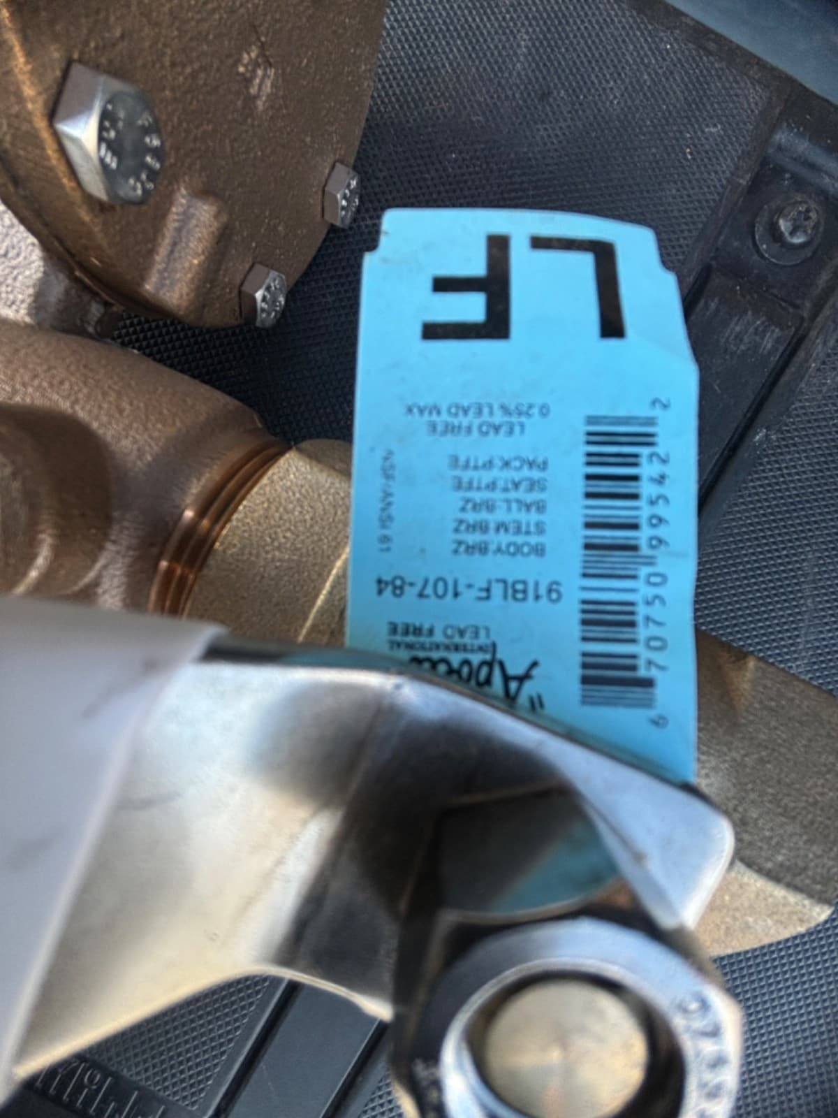 11/2” pressure zone backflow preventor apollo  RPLF4A new open box fast ship 4