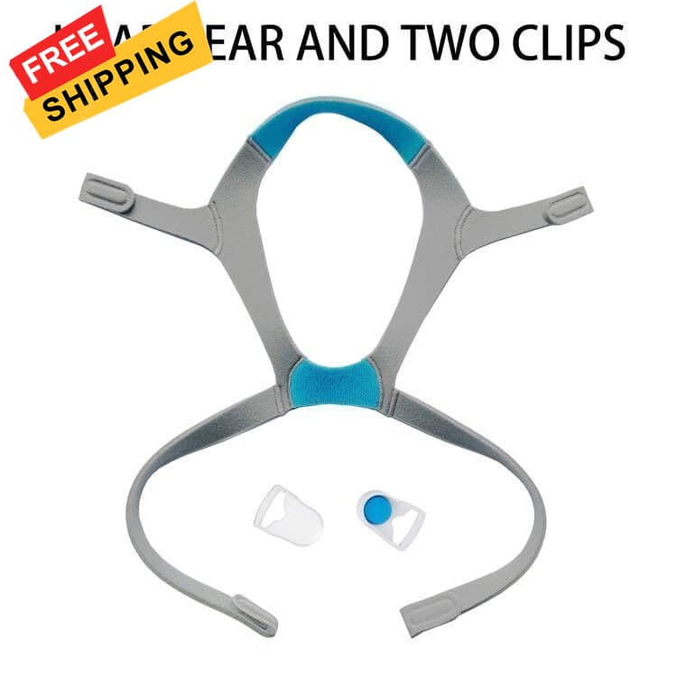 Airfit f20 Headgear with Clips, Replacement CPAP Mask Strap with...  6