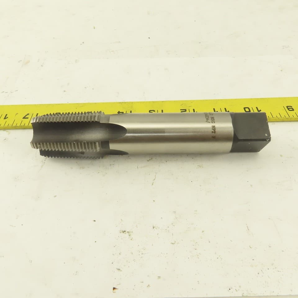 Regal 1"-11-1/2" NPT 5 Flute Straight Bottoming Tap 6" Extended Length 5