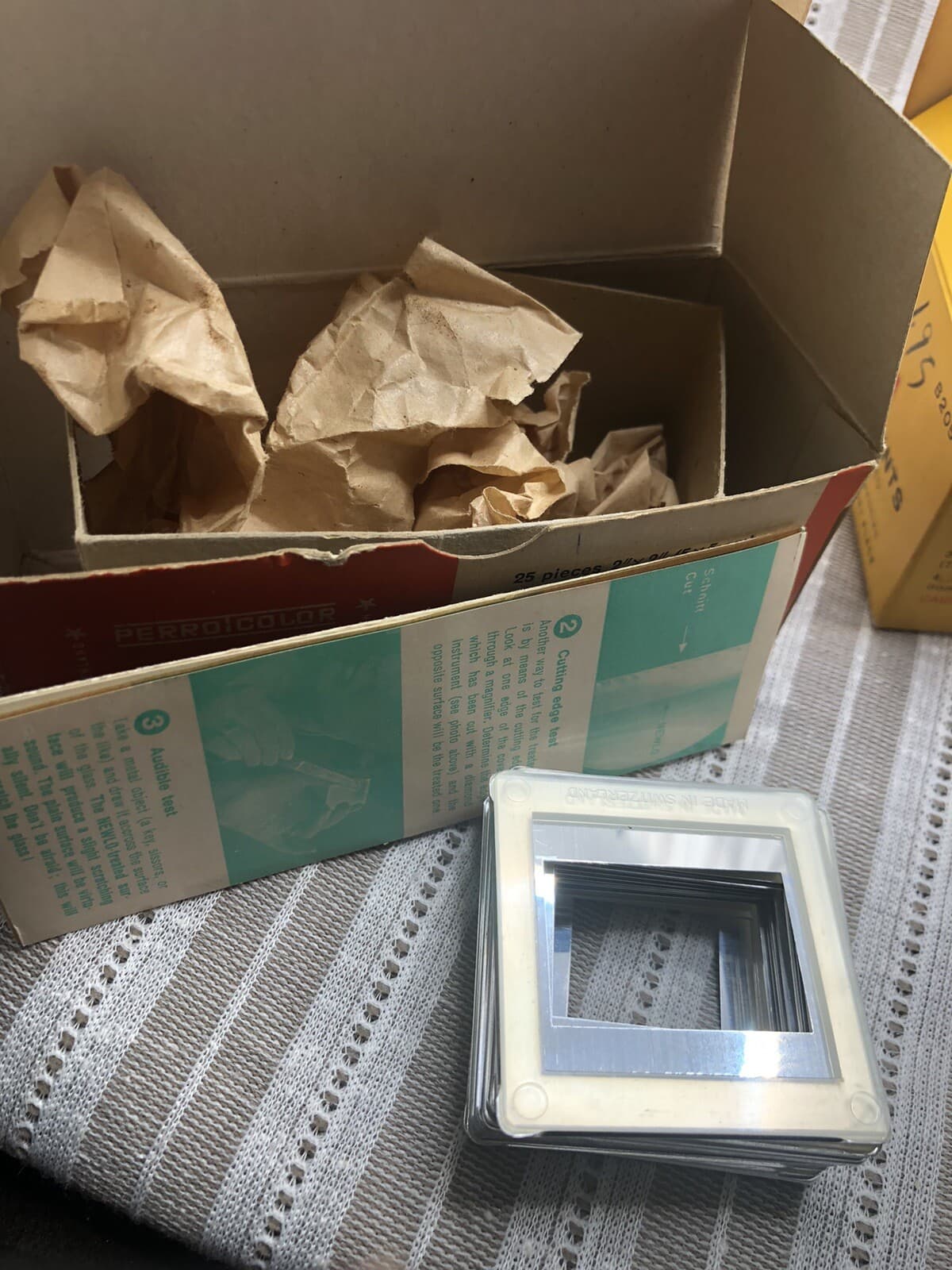 Kodak Clark Perro Color Ready Mounts 35mm Slide Mounts Mixed Lot 2