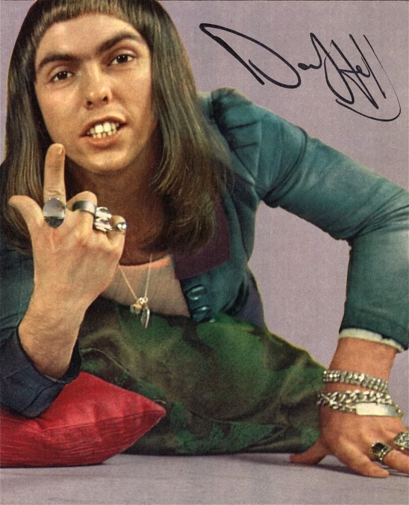 SLADE Dave Hill & Don Powell, We're All Crazy Now My Oh Run Far Autograph SIGNED 2