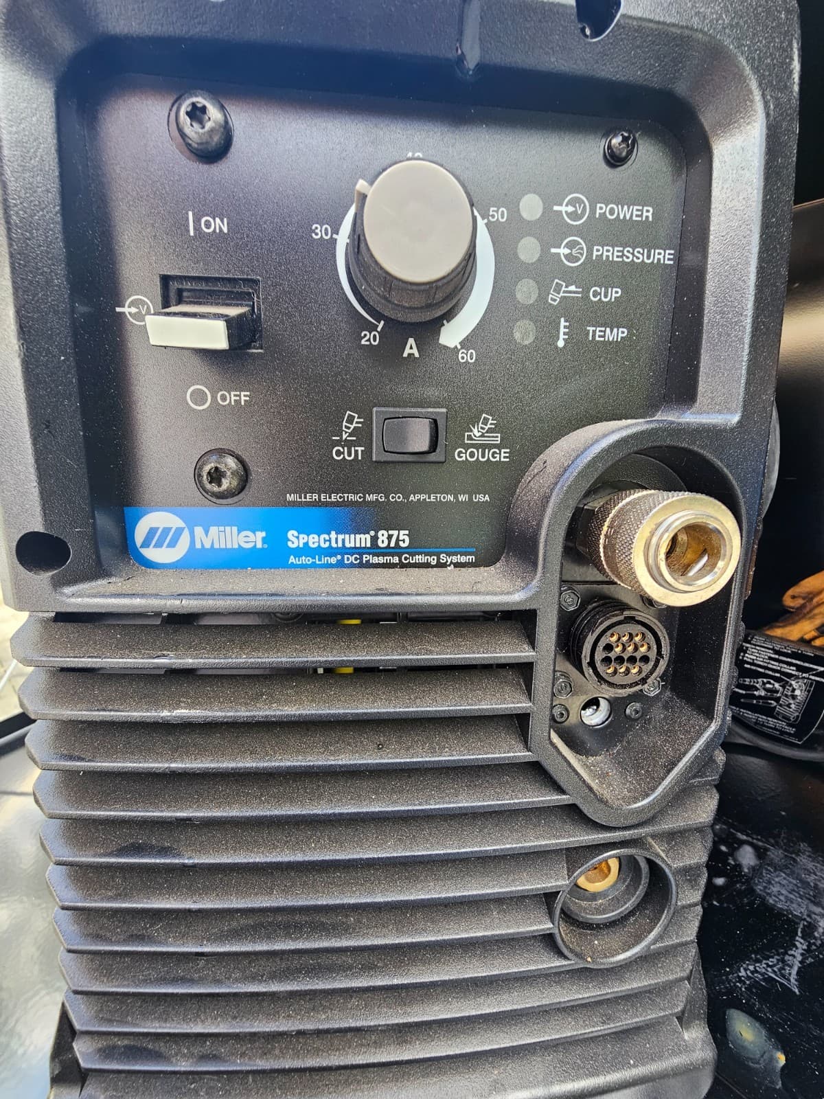 907584004 Miller Spectrum 875 Auto Line Plasma Cutter with Torch and Consumables 4