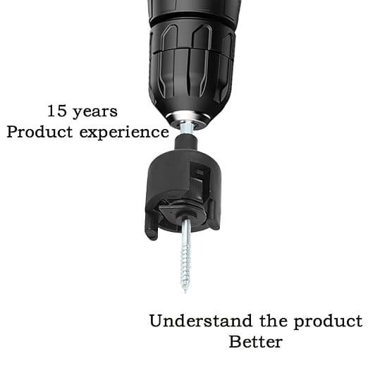 100 aisladores negros mejorados para cercas eléctricas, 1 herramienta de enchufe 3