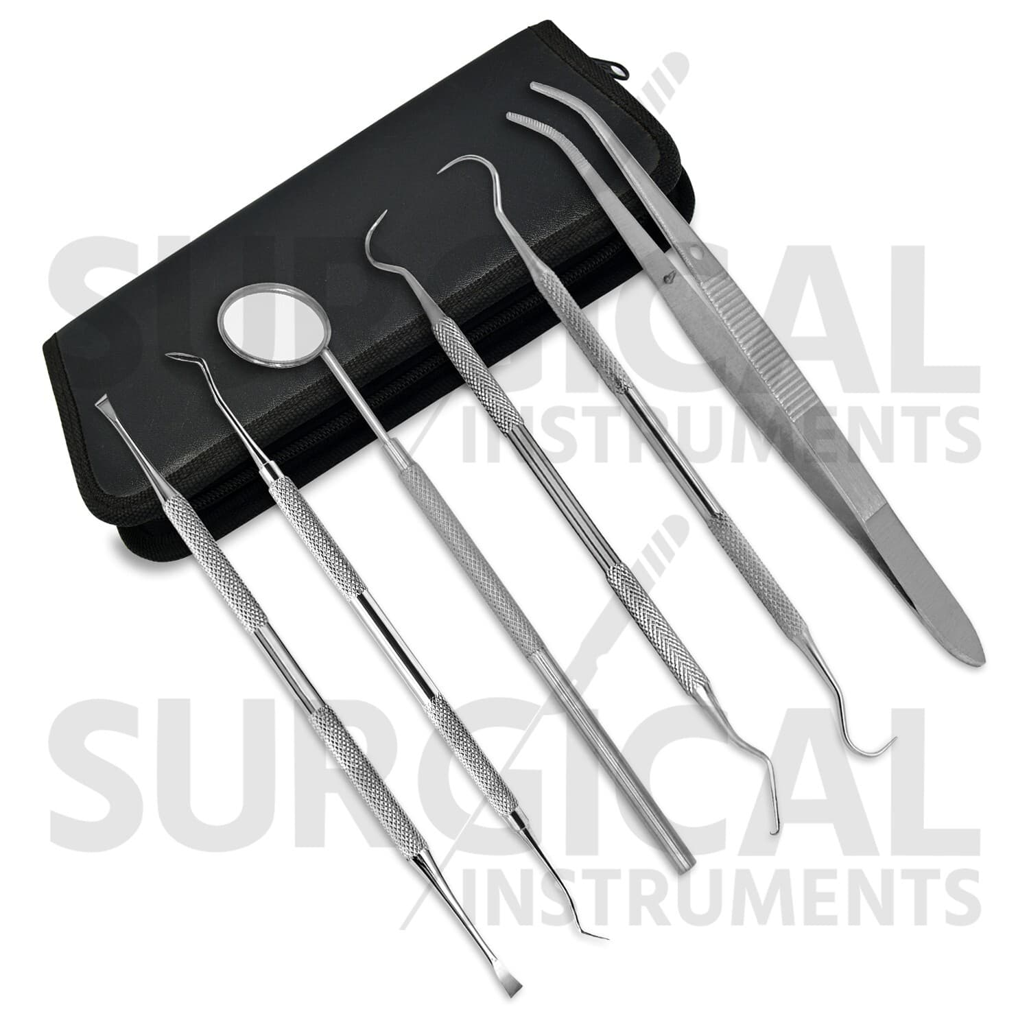 Professional Dental Oral Hygiene Kit 5 Tools Deep Cleaning Scaler Teeth Care Set 2