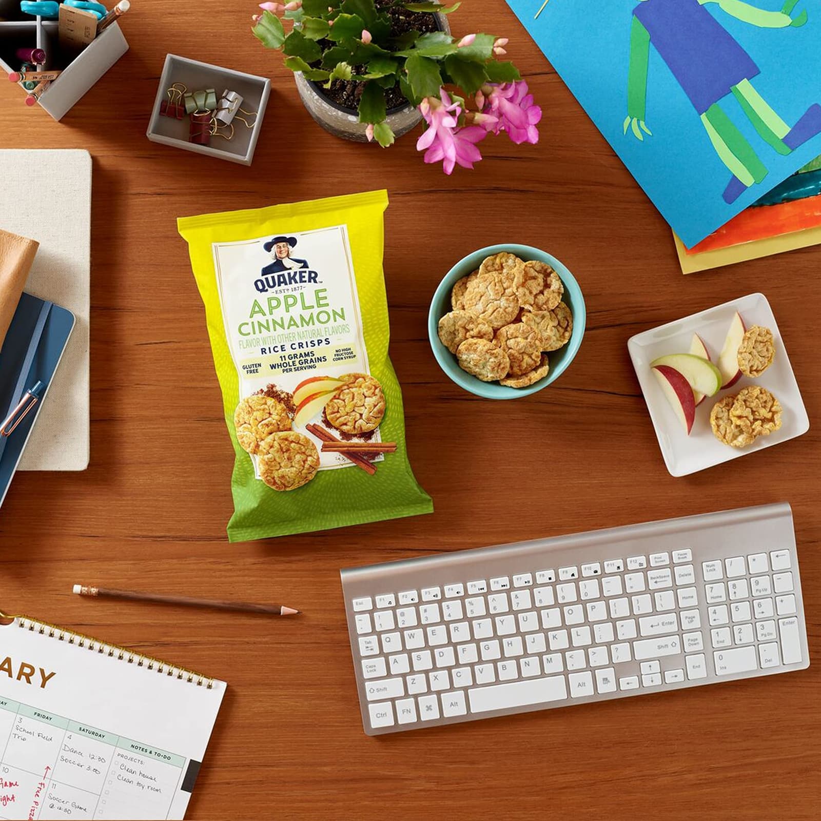 Rice Crisps Gluten Free 4 Flavor Sweet and Savory Variety Mix Single Serve 30... 3